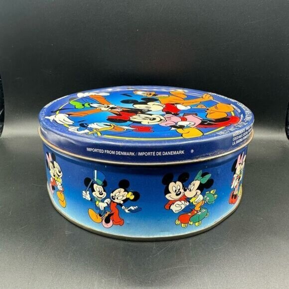 Walt Disney cookie tin made in Denmark Vintage - Picture 2 of 2